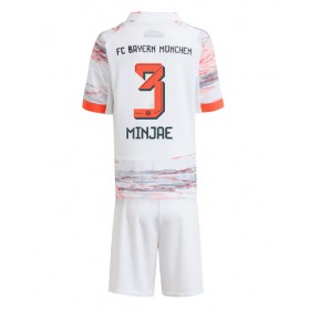 Dětské fotbalový komplet Bayern Munich Kim Min-jae #3 Venkovní košile 2025-26 Krátkým Rukávem